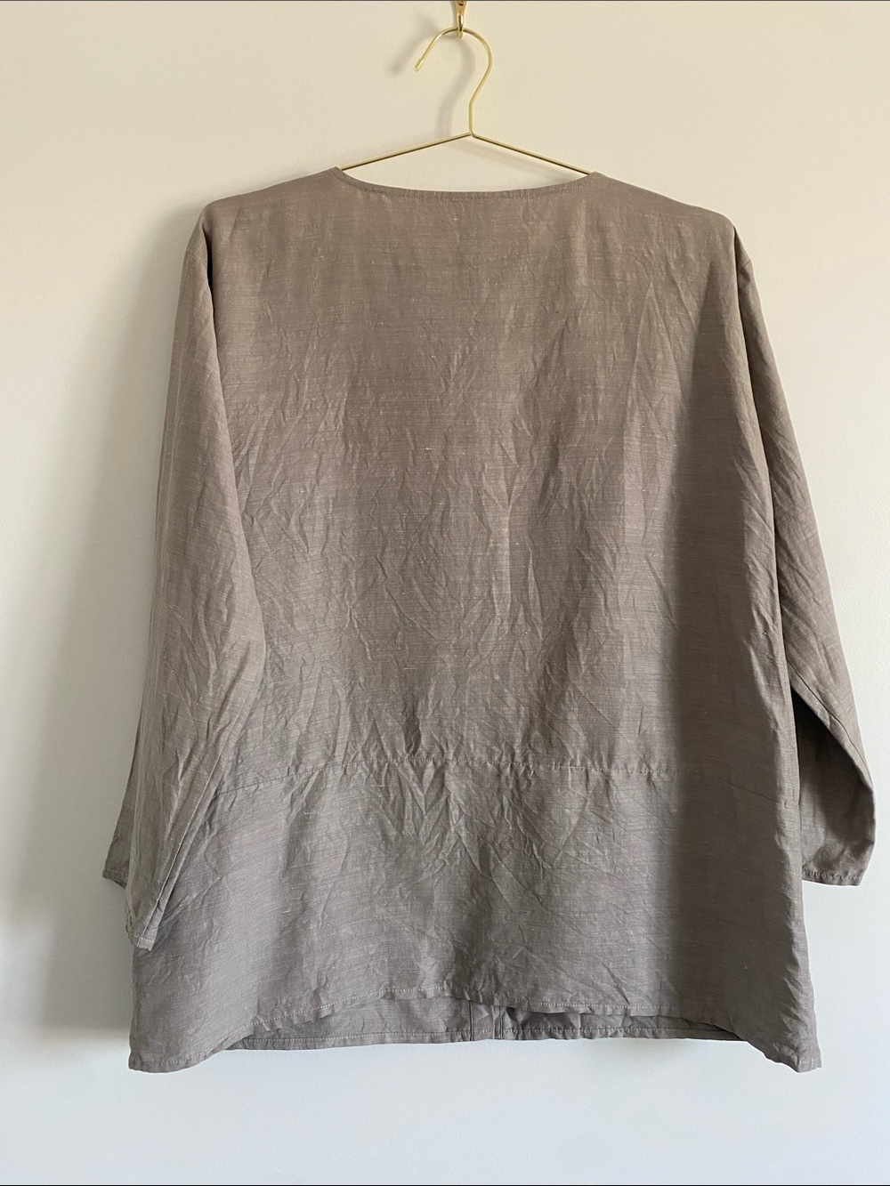 Eileen F Silk & Linen Set 2pc - Picture 9 of 16